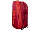 Wilson Tour 12 pack Maroon Tennisbag. thumbnail