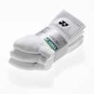 Yonex Premium Socks 3 Pack White thumbnail