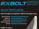 Yonex Exbolt 63 200m coil. Velg farge! thumbnail