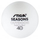 Stiga Ball Seasons Outdoor White 12-pack Bordtennisball thumbnail