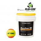 Yonex Play & Stay Orange. Bøtte med 60 baller. thumbnail