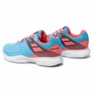 Babolat Pulsion Clay Dame/Junior. Sky blue/ Pink thumbnail