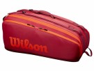 Wilson Tour 12 pack Maroon Tennisbag. thumbnail