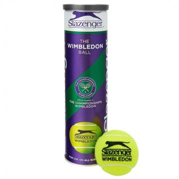 Slazenger Wimbledon 1 rør/ 4 baller