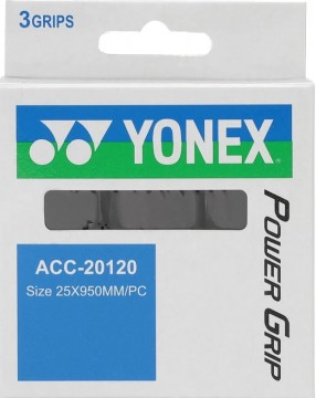 Yonex Power Grip Erstatningsgrep Sort