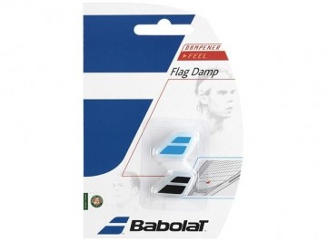 BABOLAT FLAG DAMP X2. SORT/ BLÅ.
