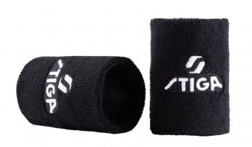 Stiga Wristband Large Black 2-Pack