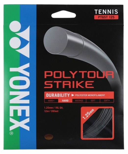 Nok Racket Yonex PolyTour Strike 1,25mm 12m set | Racket1